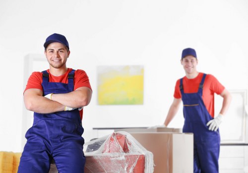 Churchend Storage team following safety procedures
