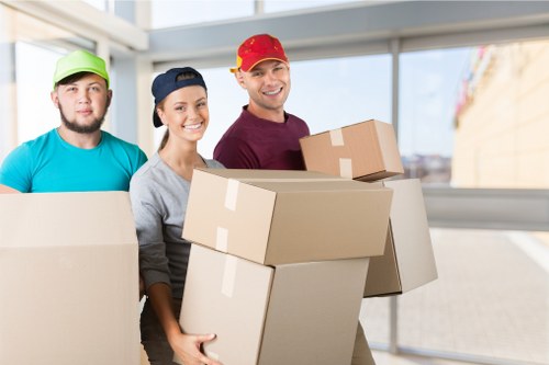 Temporary storage space in Churchend for office stock and equipment