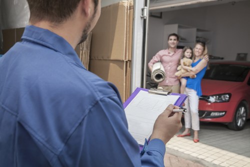 Customer complaint process at a storage facility