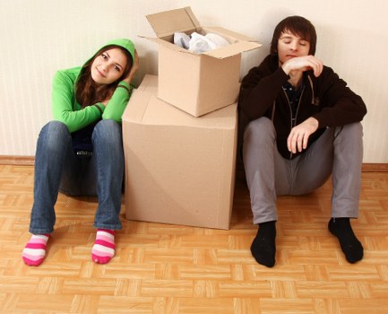 Packing services in Churchend with moving boxes and wrapping materials