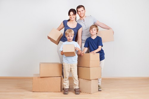 Secure storage unit collection service in Churchend