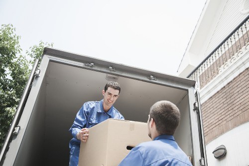 Professional movers planning a Churchend relocation
